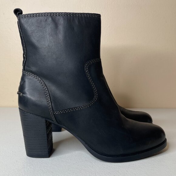 Sperry Top-Sider Leather Dasher Grace Ankle Boots Size 9 - Picture 2 of 16